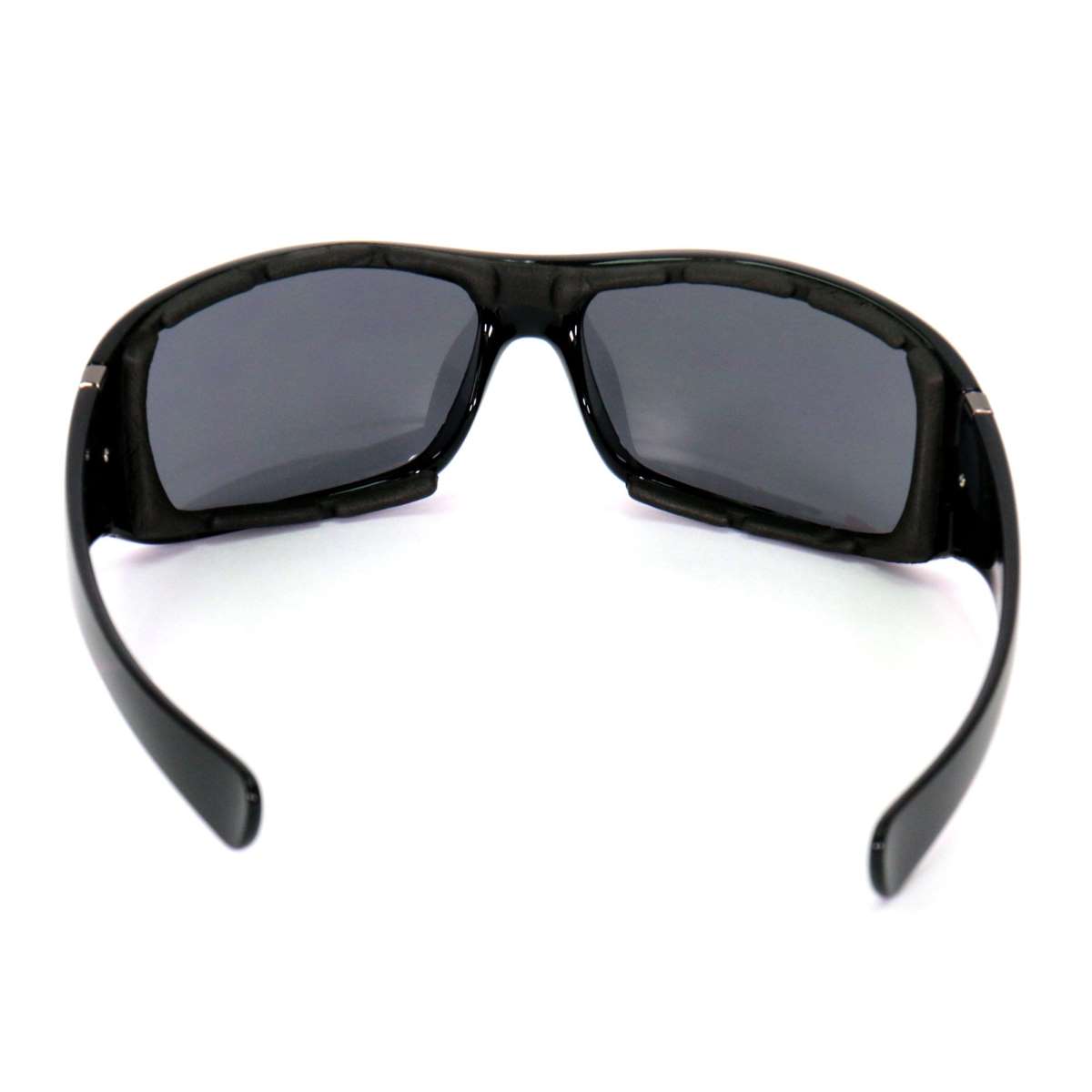 Hot Leathers Jayhawk Foam Padded Sunglasses with Smoke Lenses SGF1064