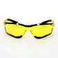 Hot Leathers Safety Wings Sunglasses with Yellow Lenses SGF1067
