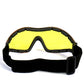 Hot Leathers Ares Safety Goggles with Yellow Lenses SGG1011