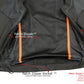 Milwaukee Leather SH1392Tall Men's Black Leather 10 Pocket V-Neck Side Lace Motorcycle Rider Vest w/ Snap Closure