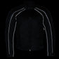 NexGen SH2153 Men's Black CE Armored Motorcycle Textile and Leather Combo Jacket