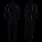 NexGen SH2215 Men's Lightweight Oxford Nylon Black Water Resistant Rain Suit