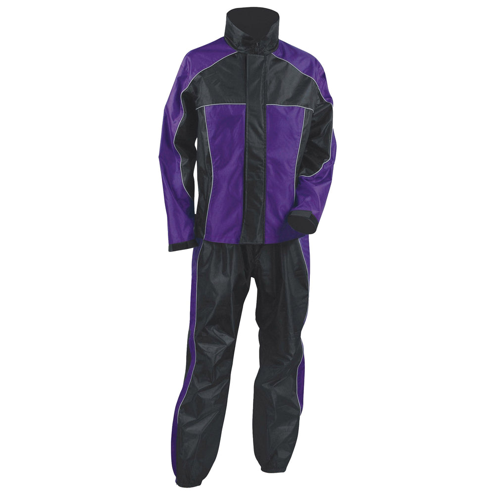 Rain Gear NexGen Ladies SH2222 Black Water Proof Rain Suit