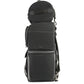 Milwaukee Leather SH605 Large Black Textile and PVC 2 Piece Touring Sissy Bar Motorcycle Bag