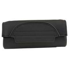 Milwaukee Leather SH621 Black PVC Motorcycle Tool Bag with Self FastenerClosure