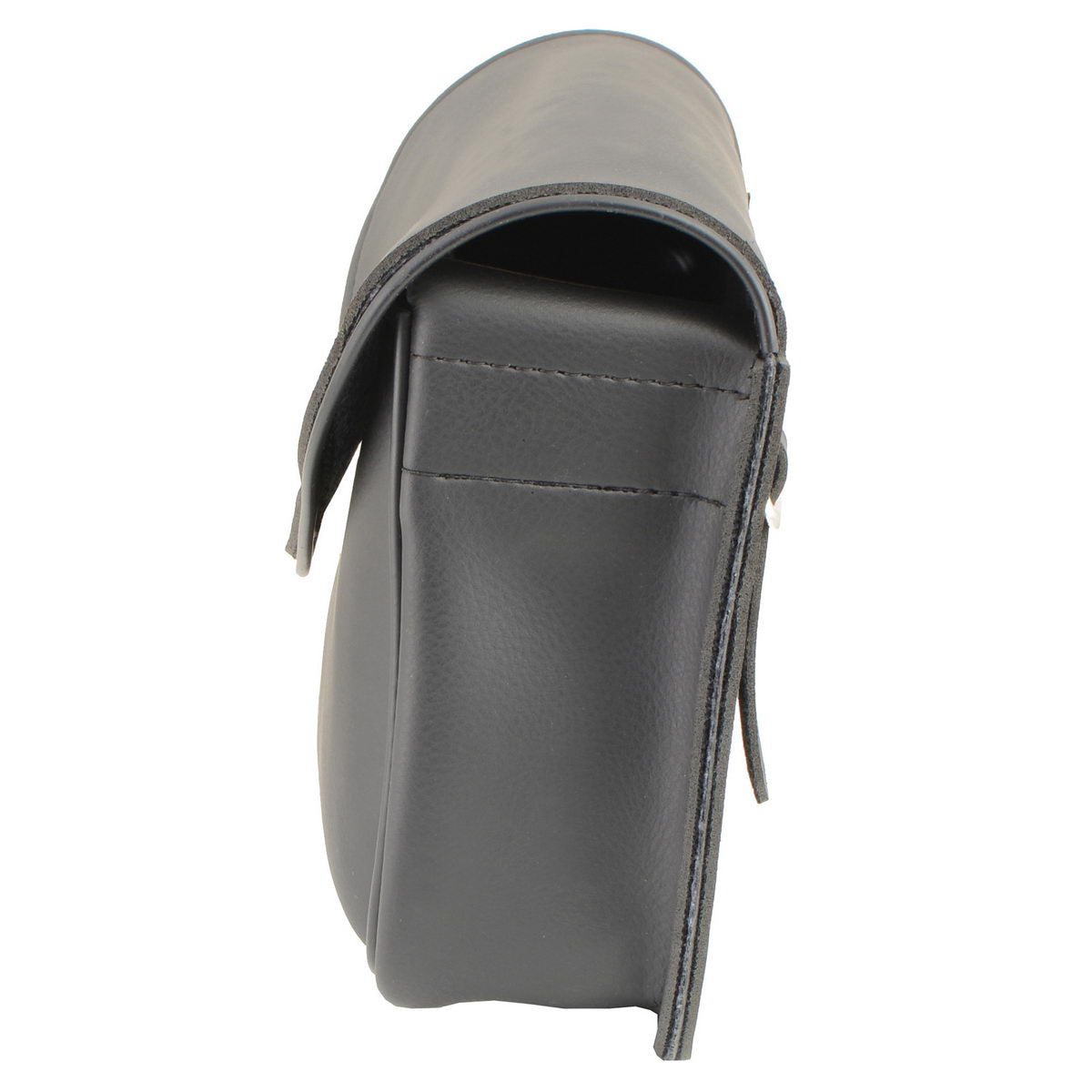 Milwaukee Leather SH63301 Black PVC Extra Large Motorcycle Windshield Bag with Turn Lock