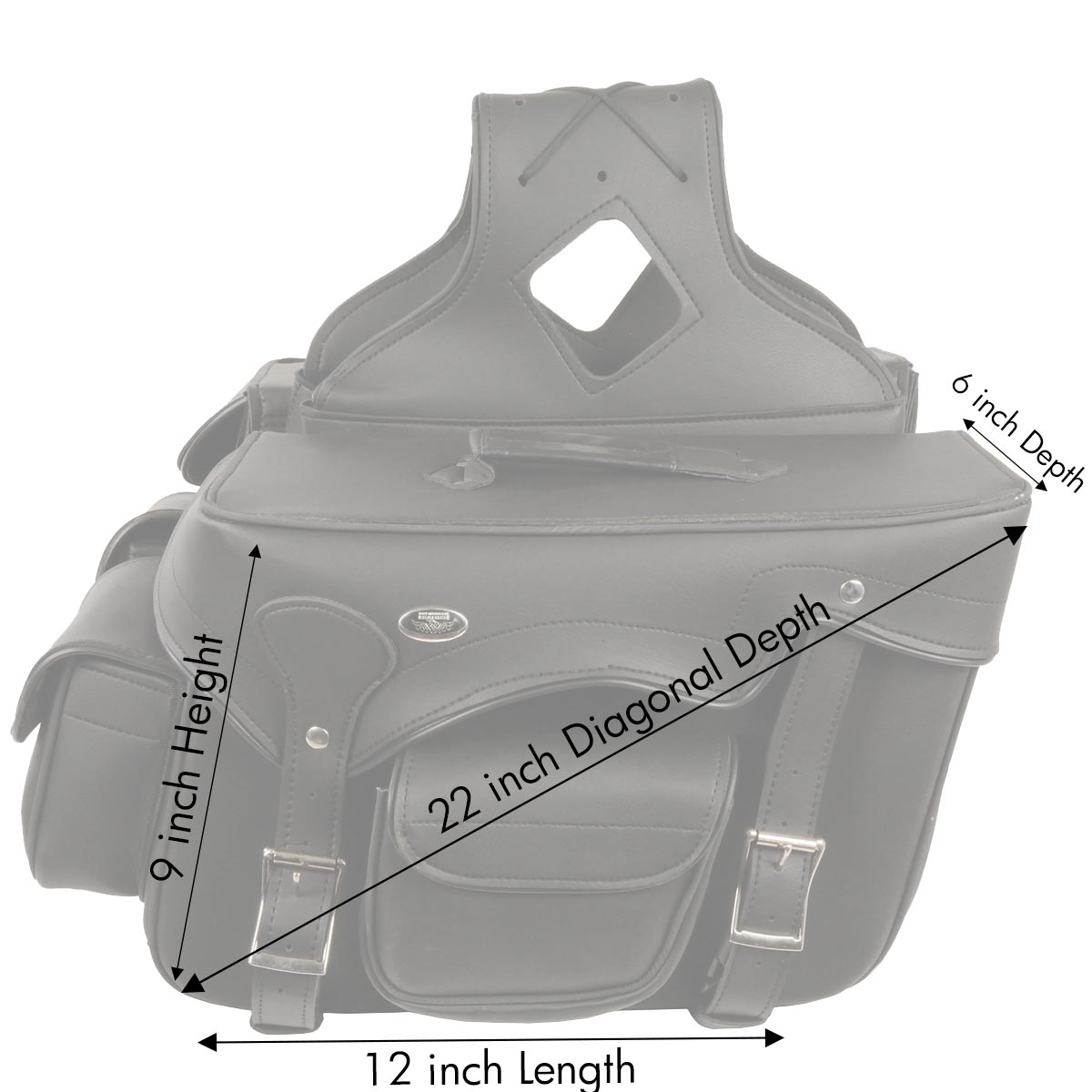 Throw Over Saddlebags In Motorcycle Saddlebags