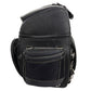 Milwaukee Leather SH682 Black Medium Motorcycle Textile Sissy Bar Travel Bag