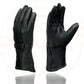 Milwaukee Leather Men's Gauntlet Motorcycle Hand Gloves-Deerskin Adjustable Wrist Strap Closure Thermal Lined-SH864th