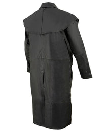 Milwaukee Leather SH910 Men’s Western Inspired Genuine Leather Cowhide Duster with Removable Liner