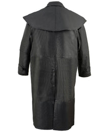 Milwaukee Leather SH910 Men’s Western Inspired Genuine Leather Cowhide Duster with Removable Liner