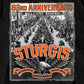 2022 Sturgis Motorcycle Rally SPB1021 Men’s Main Street Photo Black T Shirt