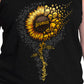 2025 Sturgis Women's Motorcycle Rally Studded Flag Rose Black Ladies Tank Top