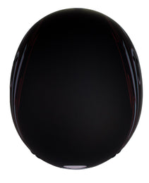 Hot Leathers Tribal Black Motorcycle Skull Cap Half Helmet DOT Approved HLT68