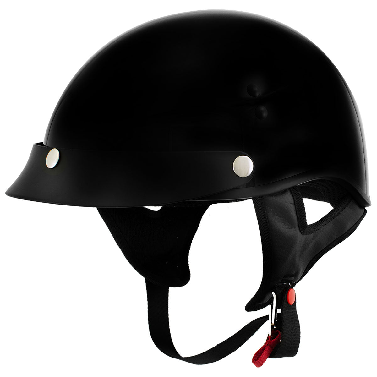 Leather up half helmets on sale