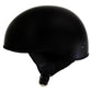 Hot Leathers HLT68 'The O.G.' Gloss Black DOT Half Helmet with Milwaukee Leather MP7922FMSET Heated Balaclava Bundle