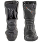 Vulcan V300 Men's 'Velocity' Black Leather Motorcycle Racing Sport Boots