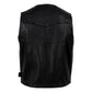 Milwaukee Leather USA MADE MLVSM5006 Men's Black Classic Western Premium Motorcycle Rider Leather Vest