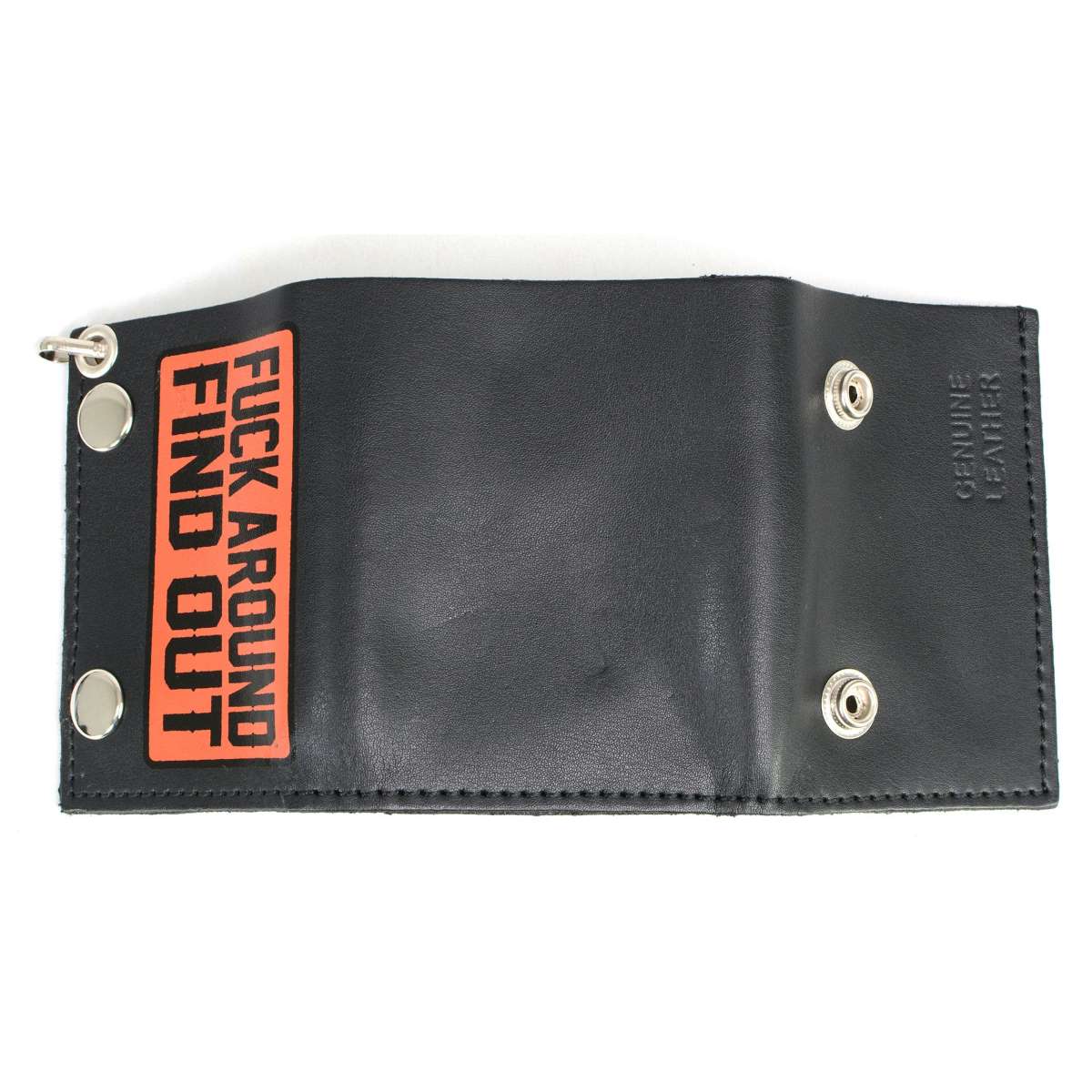 Hot Leathers  F*** Around and Find Out Tri-Fold Wallet WLB1037