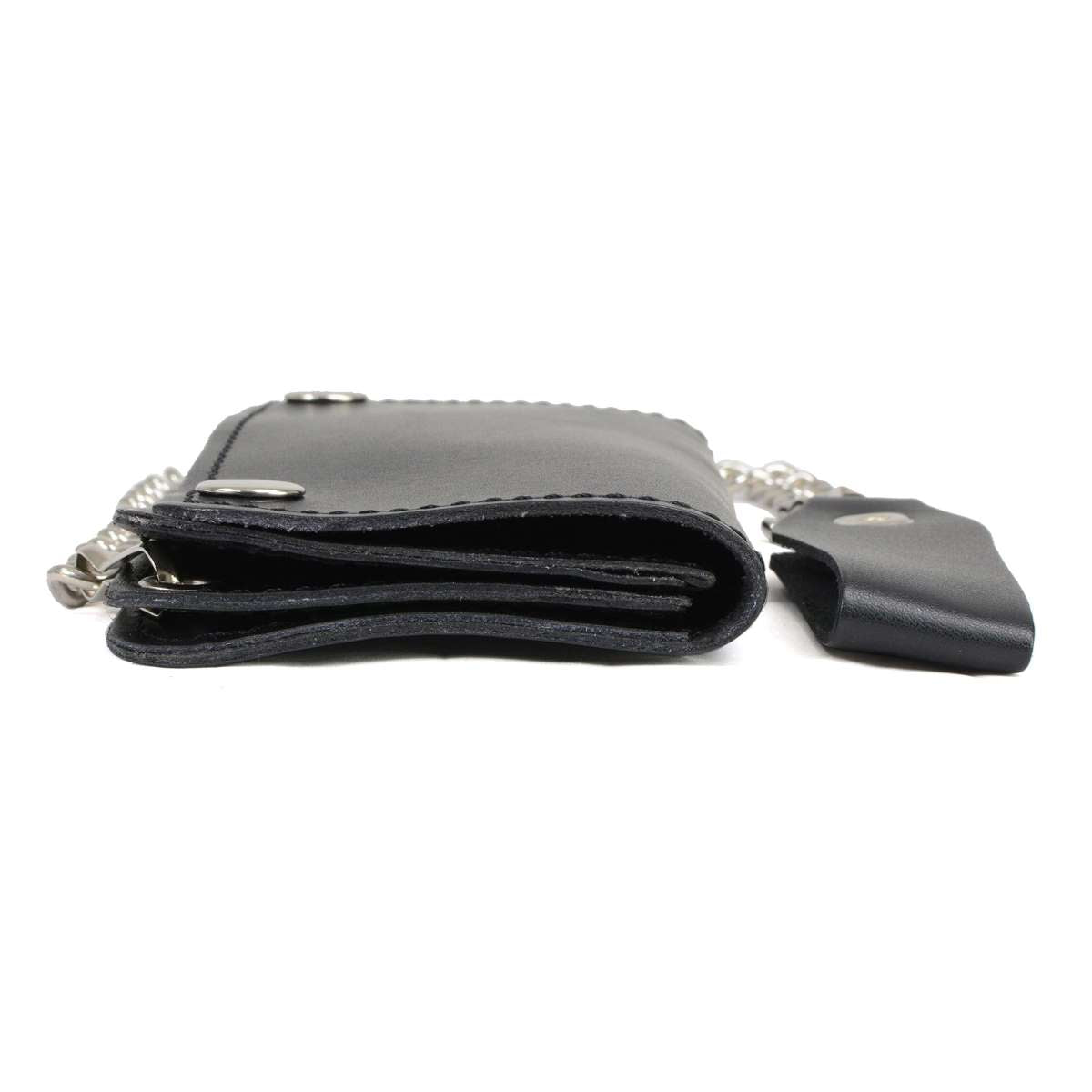 Hot Leathers 5 Pocket Leather Wallet WLC1001