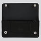 Hot Leathers WLC3108 Men's 6" Black Premium Leather Bi-Fold Biker Wallet w/ Zipper Pocket