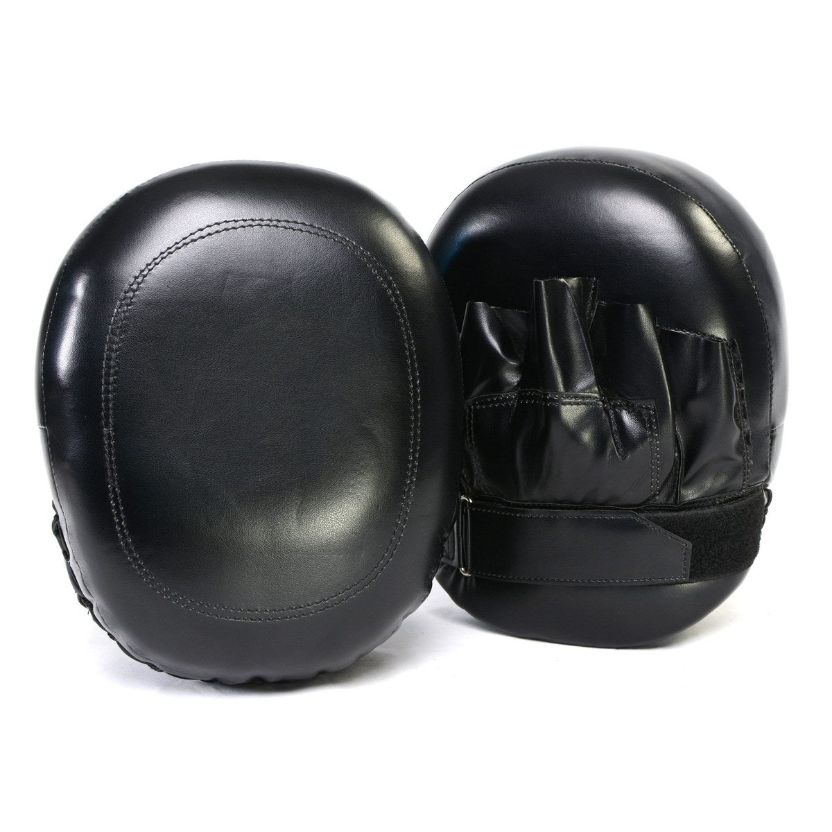 X Fitness XF8001 Black Punch Focus Mitts for Boxing, MMA, Kickboxing, Muay Thai - Pair