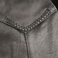 Men’s XS13512 Black Classic Braided Motorcycle Biker Vest