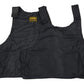 Milwaukee Leather SH1367 Men's Black Leather Swat Style Rider Vest w/ Plain Back Panel for Club Patches