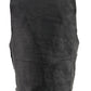 Milwaukee Leather SH1367 Men's Black Leather Swat Style Rider Vest w/ Plain Back Panel for Club Patches