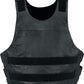 Milwaukee Leather SH1367 Men's Black Leather Swat Style Rider Vest w/ Plain Back Panel for Club Patches