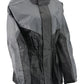 NexGen Ladies XS5001 Black and Grey Water Proof Rain Suit with Reflective Piping
