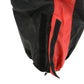 NexGen Ladies XS5001 Black and Red Water Proof Rain Suit with Reflective Piping