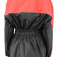 NexGen Ladies XS5001 Black and Red Water Proof Rain Suit with Reflective Piping