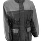 NexGen Ladies XS5031 Grey and Black Water Proof Rain Suit with Cinch Sides