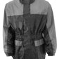 NexGen Ladies XS5031 Grey and Black Water Proof Rain Suit with Cinch Sides