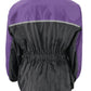 NexGen Ladies XS5031 Purple and Black Water Proof Rain Suit with Cinch Sides