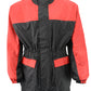 NexGen XS5031 Women's Red and Black Water Proof Rain Suit with Cinch Sides