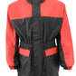 NexGen Ladies XS5031 Red and Black Water Proof Rain Suit with Cinch Sides