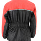 NexGen Ladies XS5031 Red and Black Water Proof Rain Suit with Cinch Sides