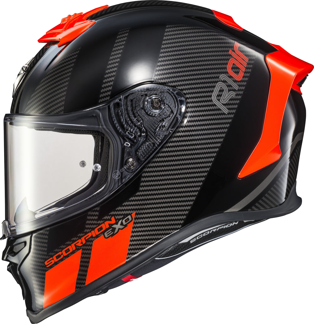 Scorpion Exo 75-1356 EXO-R1 'Air' Full Face Helmet Corpus Neon Red