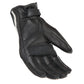 Joe Rocket Men’s Dakota Black Goatskin Leather Perforated Gloves with Knuckle Armor