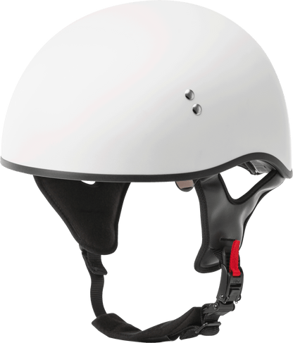 Gmax 72-5444 HH-65 Naked Half Helmet Matte White