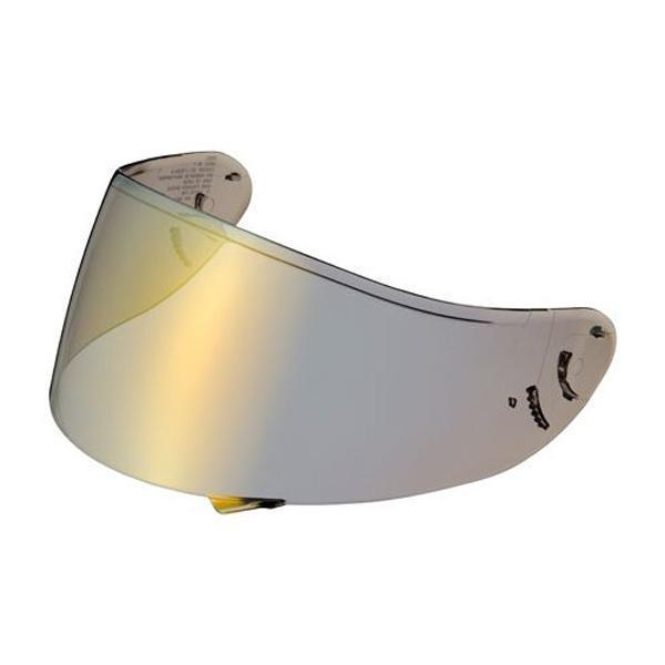 Shoei 'RF1200 CWR-1' Spectra Gold Shield with Pinlock Pins