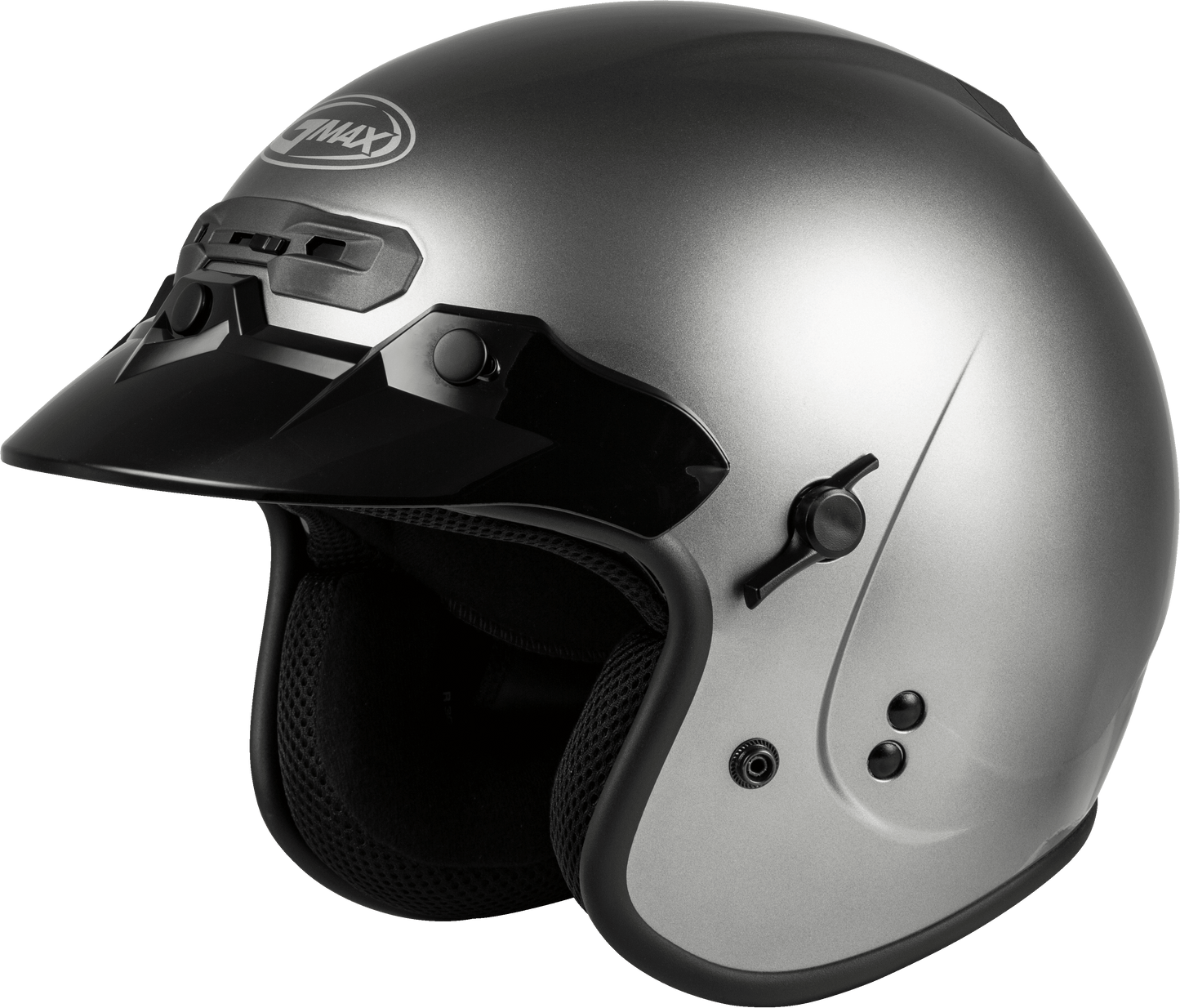 Gmax 72-4922 GM-32 Open-Face Helmet Titanium