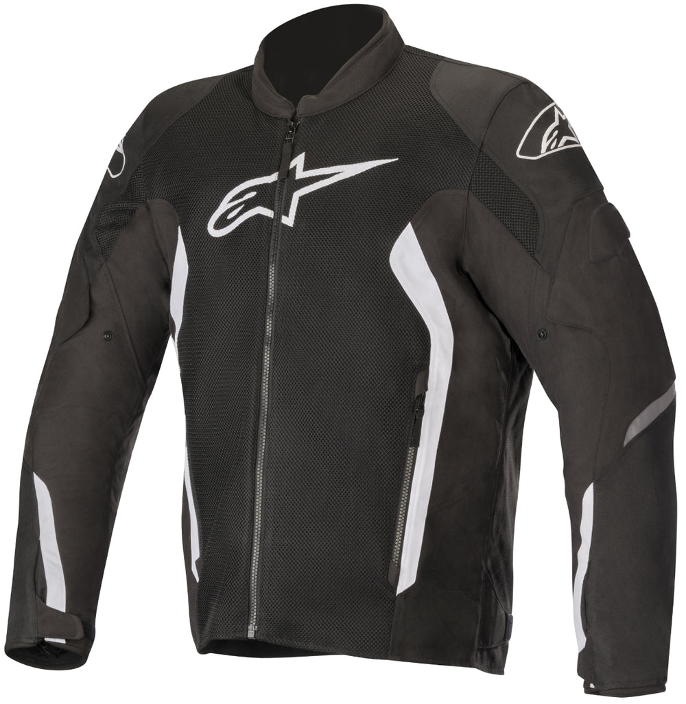 Alpinestars Men’s Viper v2 Air Black and White Textile Jacket