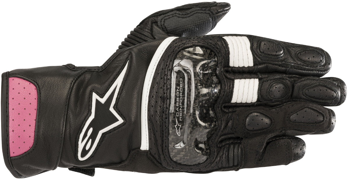 Alpinestars Women’s Stella SP-2 v2 Black and Fuchsia Gloves