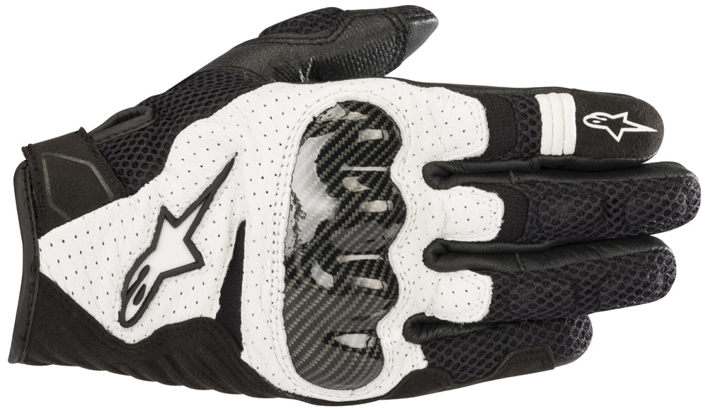Alpinestars Men’s SMX-1 Air v2 Black and White Gloves