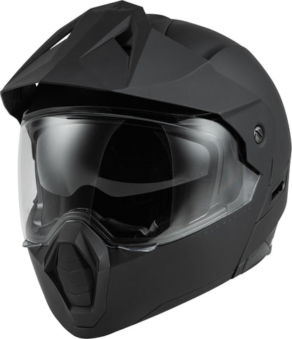 Fly Racing Odyssey Adventure Matte Black Modular Helmet