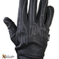 Xelement XG690 Men's Black Leather Naked Motorcycle Gloves