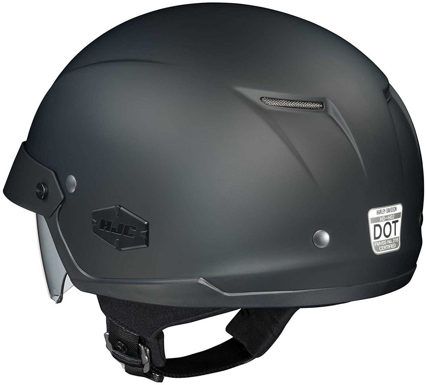 HJC IS-Cruiser Matte Black Half Helmet